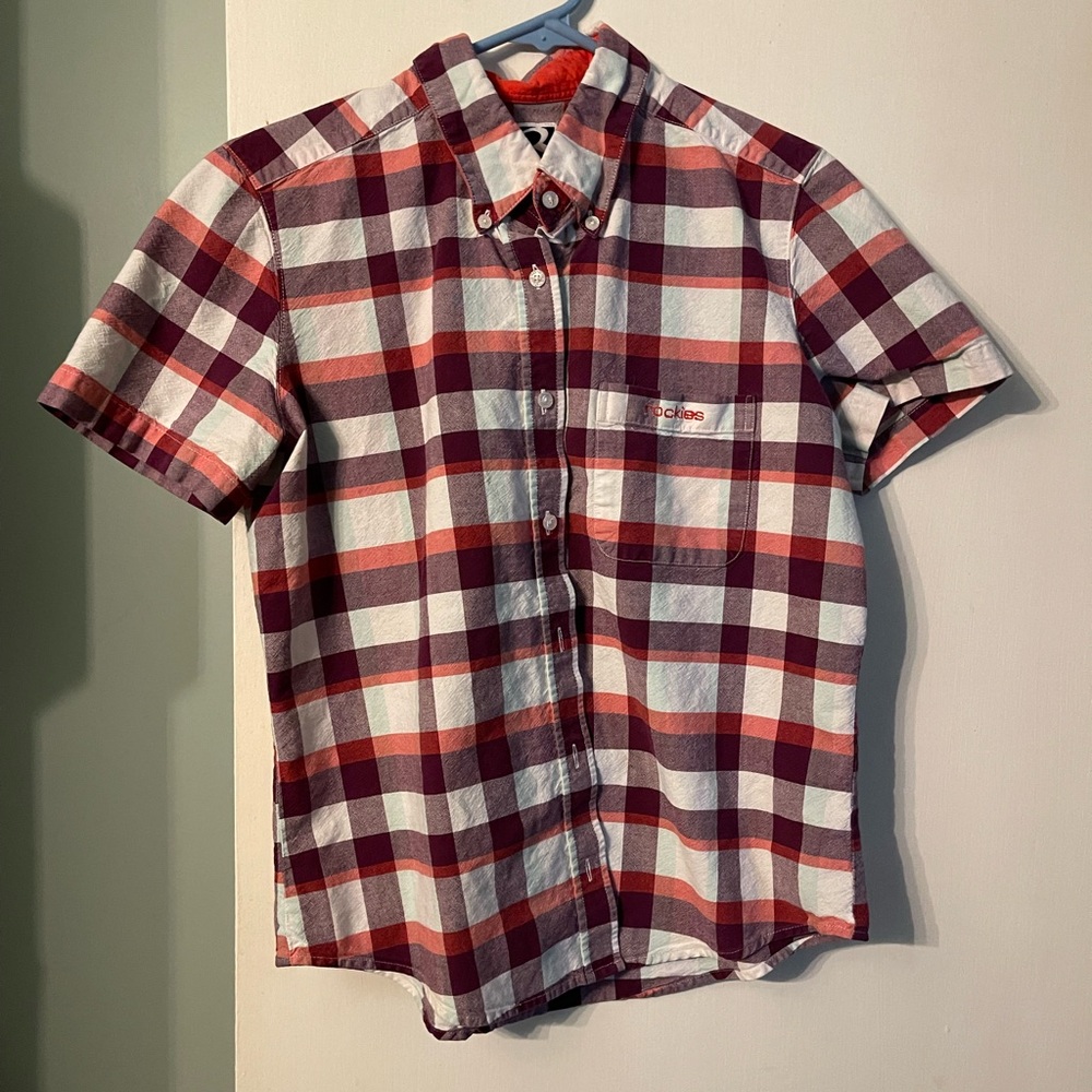 Vintage Rockies Women's Button Down Shirt